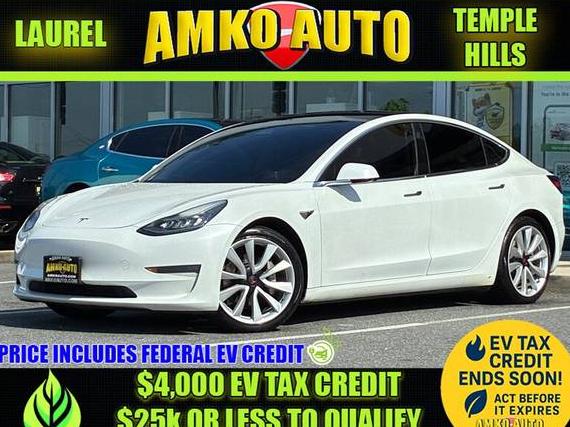 TESLA MODEL 3 2020 5YJ3E1EC7LF587049 image